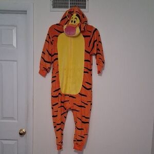 Disney Tigger Orange and Yellow Kids Footie